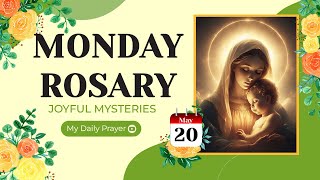 TODAY HOLY ROSARY: JOYFUL MYSTERIES, ROSARY MONDAYMAY 20, 2024  SPIRITUAL JOURNEY