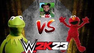 WWE 2K23: Kermit The Frog Vs Elmo