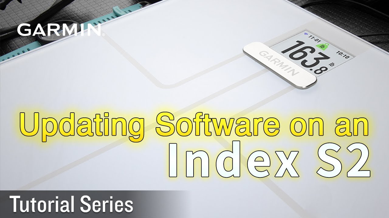 updates for Garmin Index Smart Scale