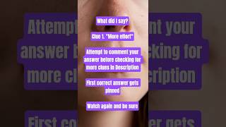 Sharpen your brain. Lip Reading Brain Teaser 👄No 30 #foryou #viral #shorts #funny