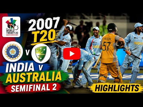 IND vs AUS || 2007 T20WC || Highlights || #t20worldcup #indiavsaustralia #2007 #trending #cricket