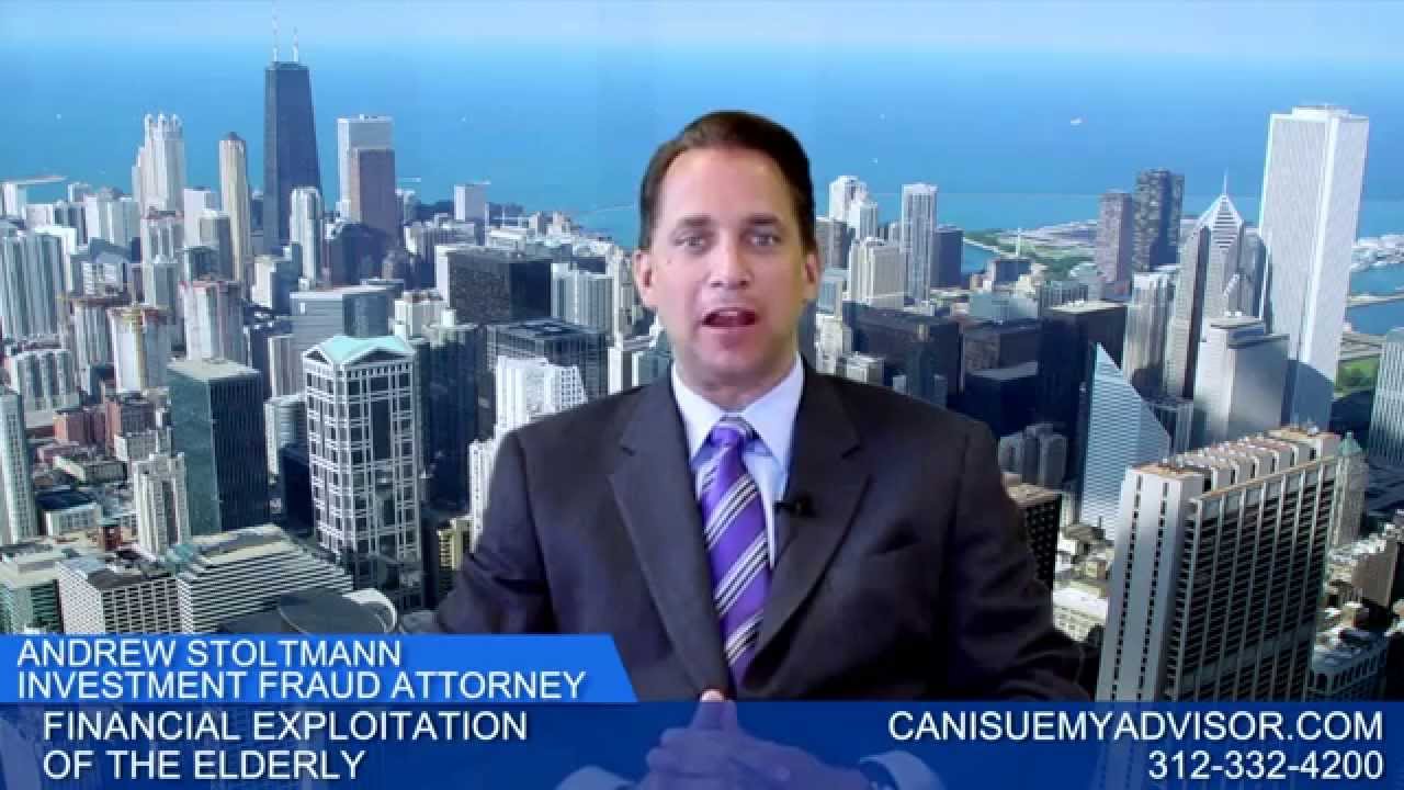 Financial Exploitation of The Elderly Information