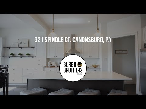 321 Spindle CT., Canonsburg, PA home video tour