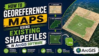 How to Georeference Maps using Existing Shapefiles in ArcGIS Software