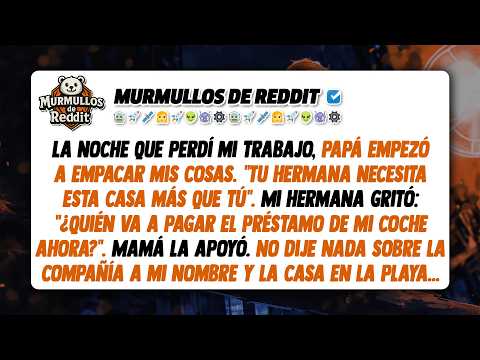 Mis padres me echaron la noche que perdí mi trabajo. Nunca supieron quién era el dueño del...