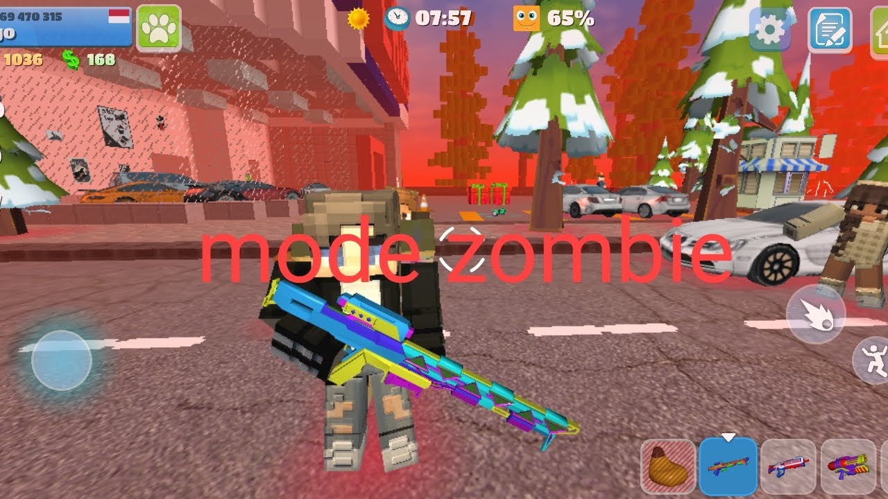 Mode zombie #schoolpartycraft 