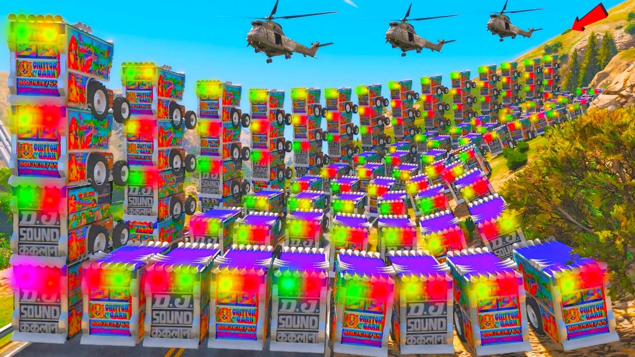 GTA-5 दुनिया का सबसे बड़ा डीजे 😱😲🤑 शोरूम चोरी कर लिया || The world's biggest DJ stole the showroom