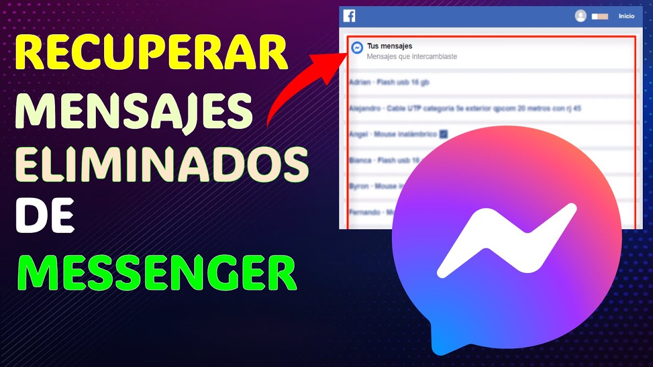 Como RECUPERAR MENSAJES de TEXTO BORRADOS De FACEBOOK Recuperar