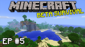 Minecraft Beta 1.7.3 Survival LP #5 - Tavern and Skeleton Farm