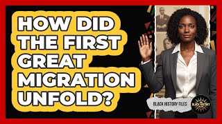How Did the First Great Migration Unfold