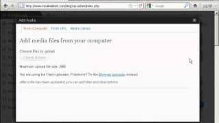 Video 16 - How to Insert Audio or MP3 Files
