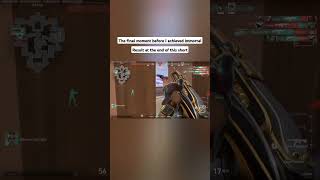 I have made it to immortal with Killjoy + Chamber (mostly). #valorant  #valorantclips