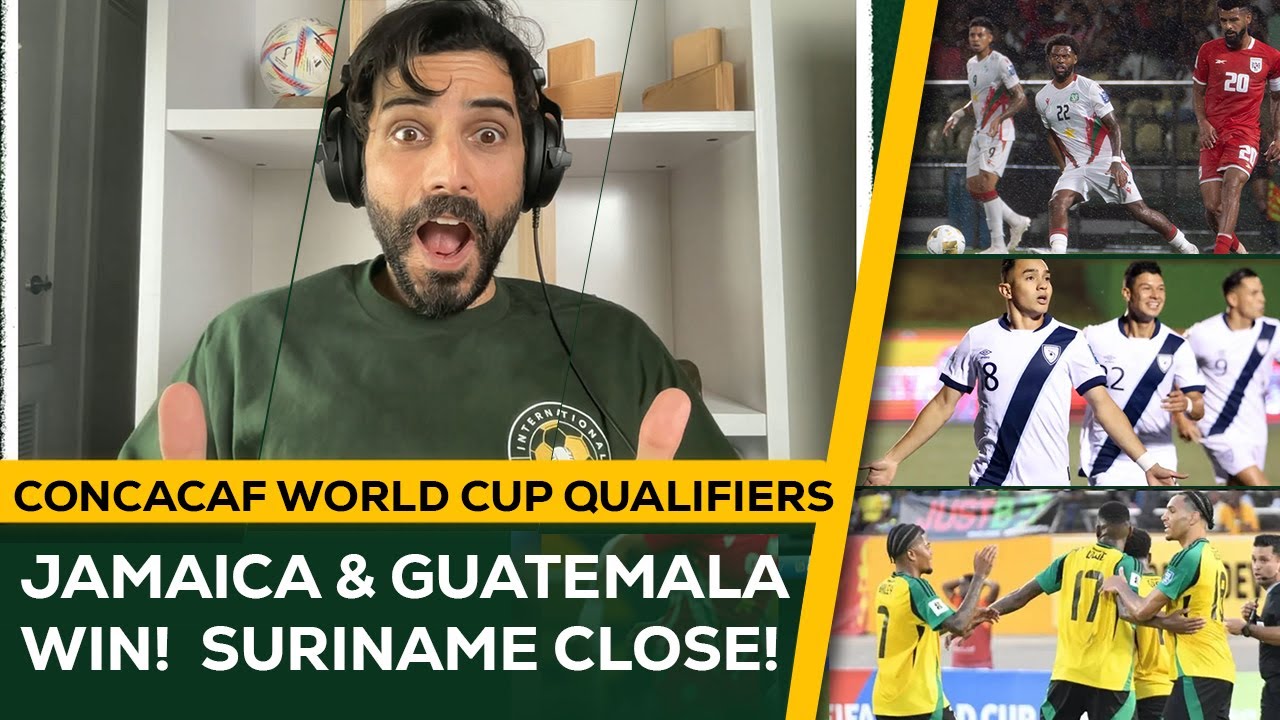 Суринам почти опешил: Панама, Ямайка, Гватемала и Гондурас победили! | Отборочные матчи КОНКАКАФ ...