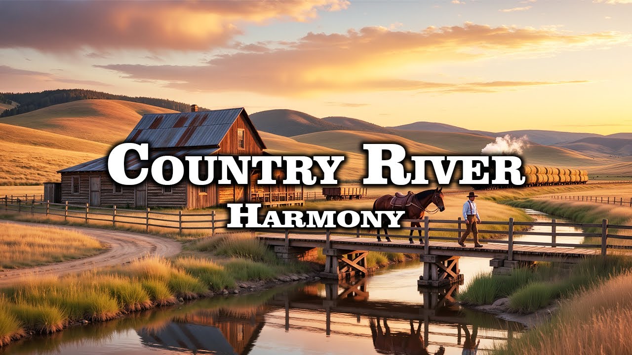 Country River Harmony – Rustic Plains – Old Country Roads by the River (Instrumental)