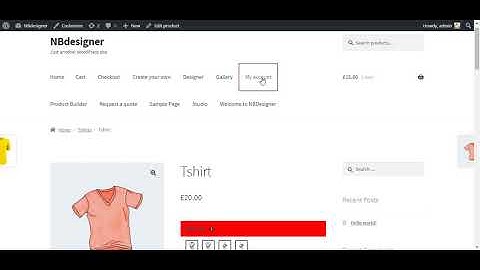 How to use My designs function with NBdesigner ( Product Online designer for Wordpress)