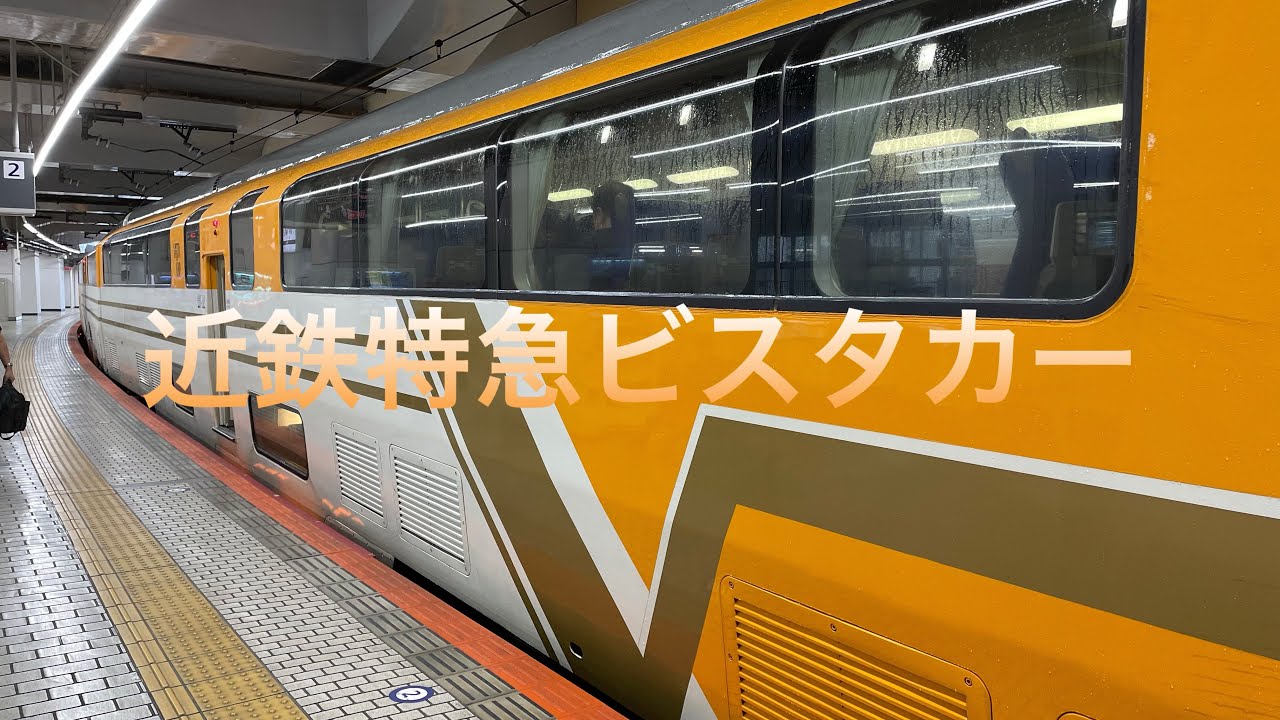 近鉄特急ビスタカーに乗ってきた