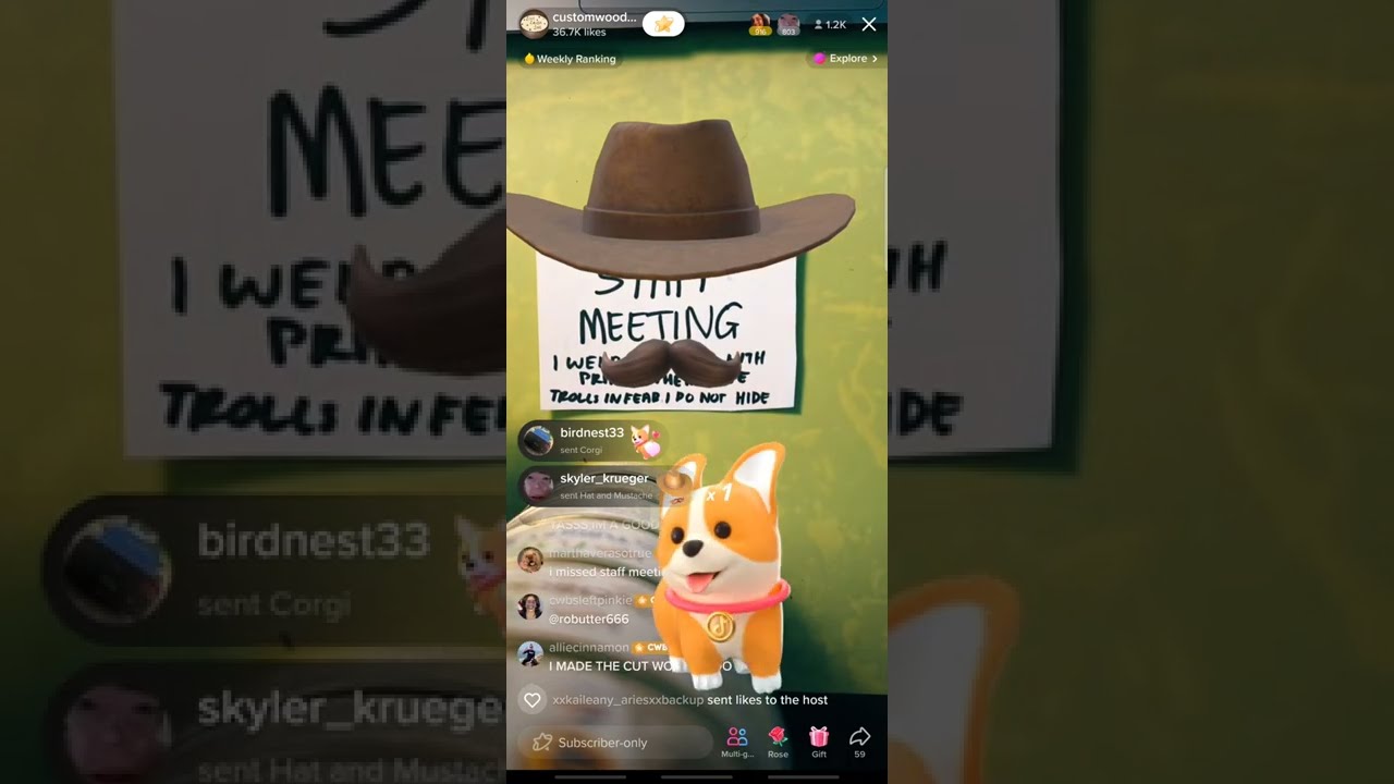 Custom Wood Burning TikTok Barbara Wednesday, July 27, 2022 100 pm