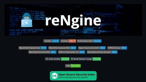 How to install reNgine   - Automated Reconnaissance Framework