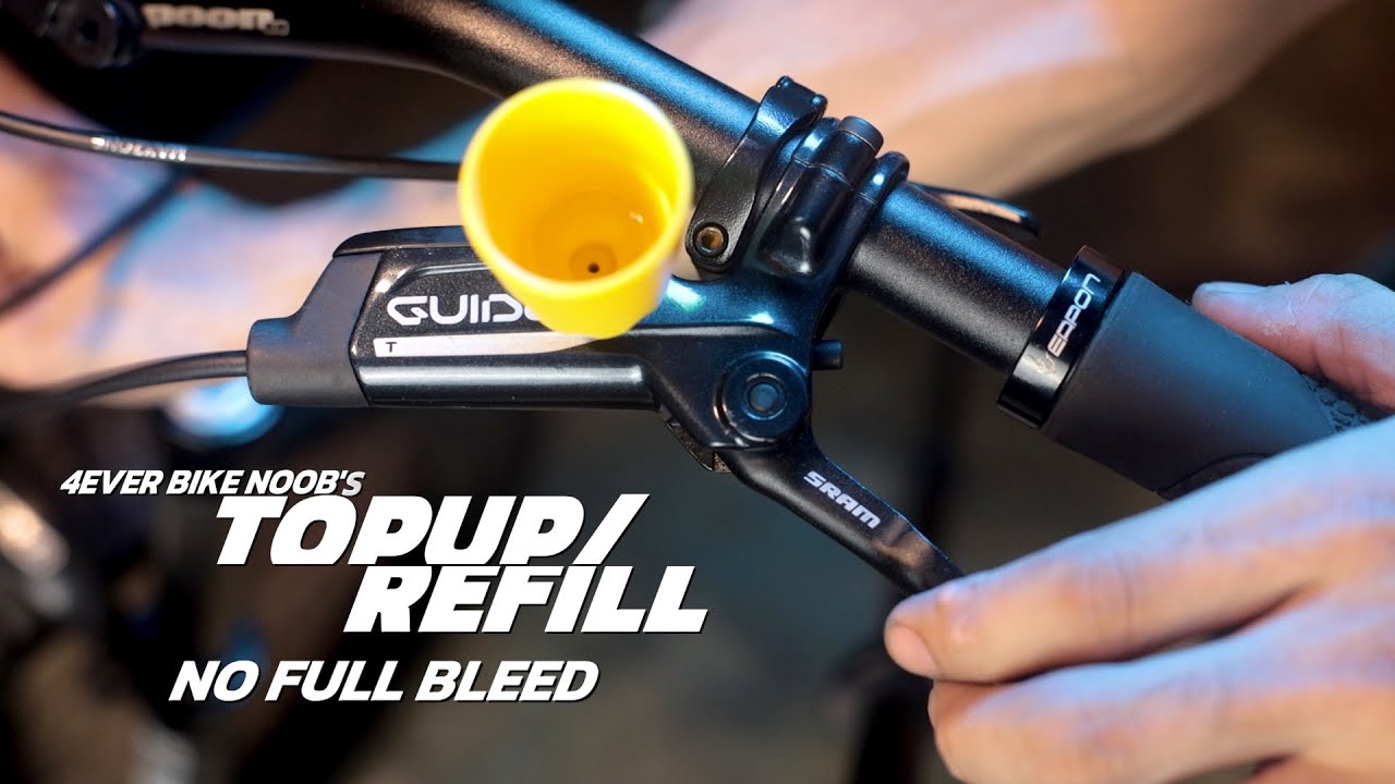 HYDRAULIC BRAKES TOPUP/ REFILL 4EVER BIKE NOOB NOOB QUICKS YouTube