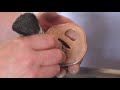 Tsuba school : Part 12 - Developing the flame patina.