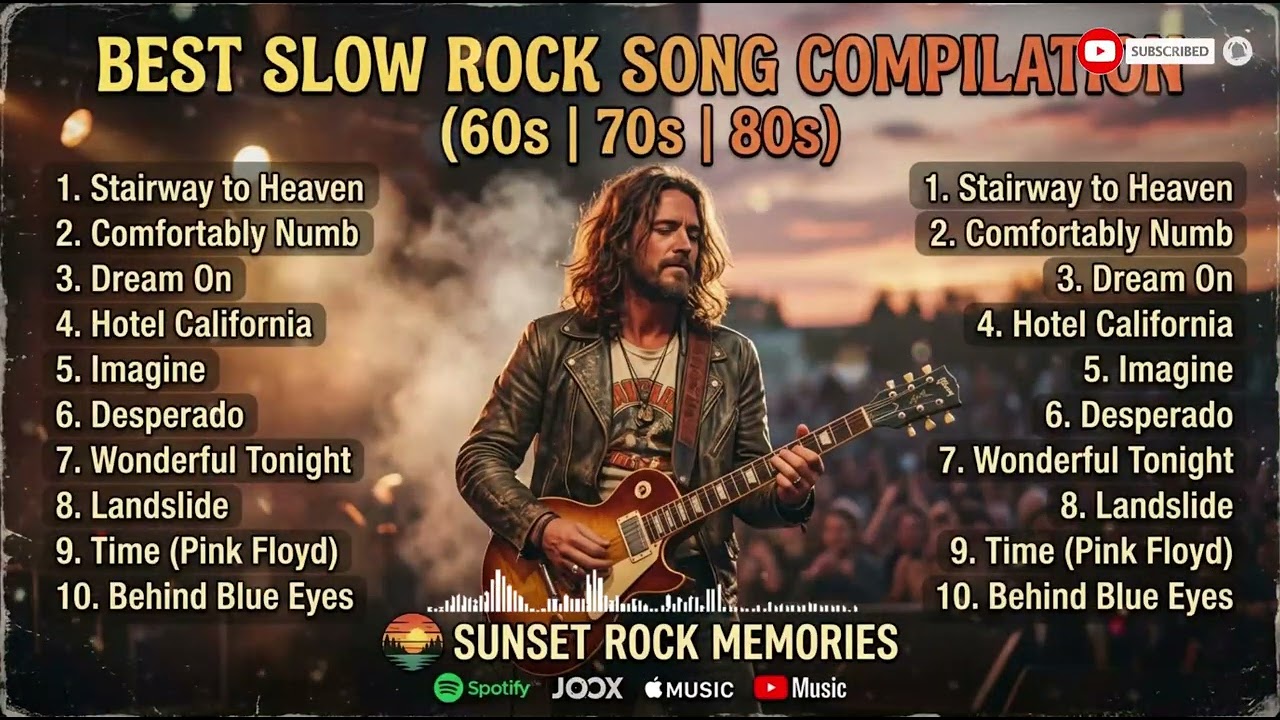 Obejrzyj 🎶 Ultimate Slow Rock Hits 70s 80s 💖 Bon Jovi, Air Supply & Journey Collection w YouTube Obejrzyj 🎶 Ultimate Slow Rock Hits 70s 80s 💖 Bon Jovi, Air Supply & Journey Collection w YouTube