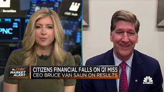 Federal Reserve has to factor in slower bank lending: Citizens Financial Group CEO