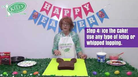 Cookin' With Gammie | Easter Bunny Cake | Episode 3