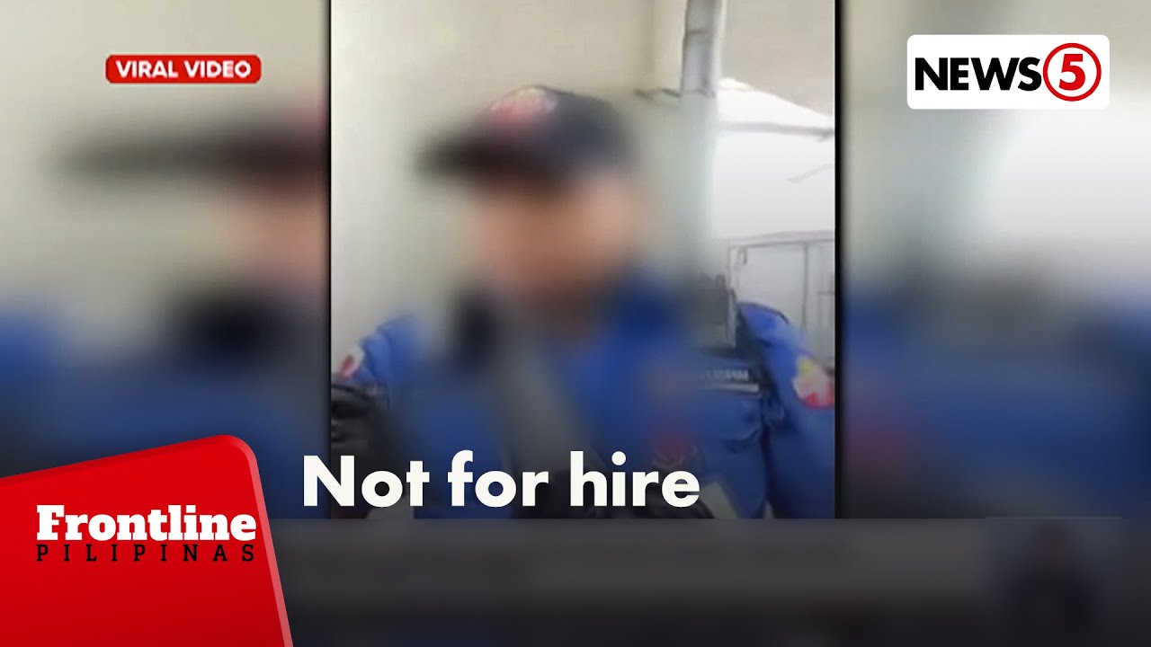 Motorista, sinita ng enforcer dahil walang ‘not for hire’ sticker | Frontline Pilipinas