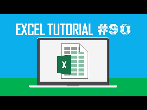 Excel Tutorial #90:  Moving Left between Non-Adjacent Selections (Ctrl + ←)