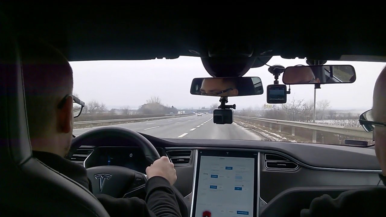 Tesla Model S P90d Insane Mode Test Drive Youtube