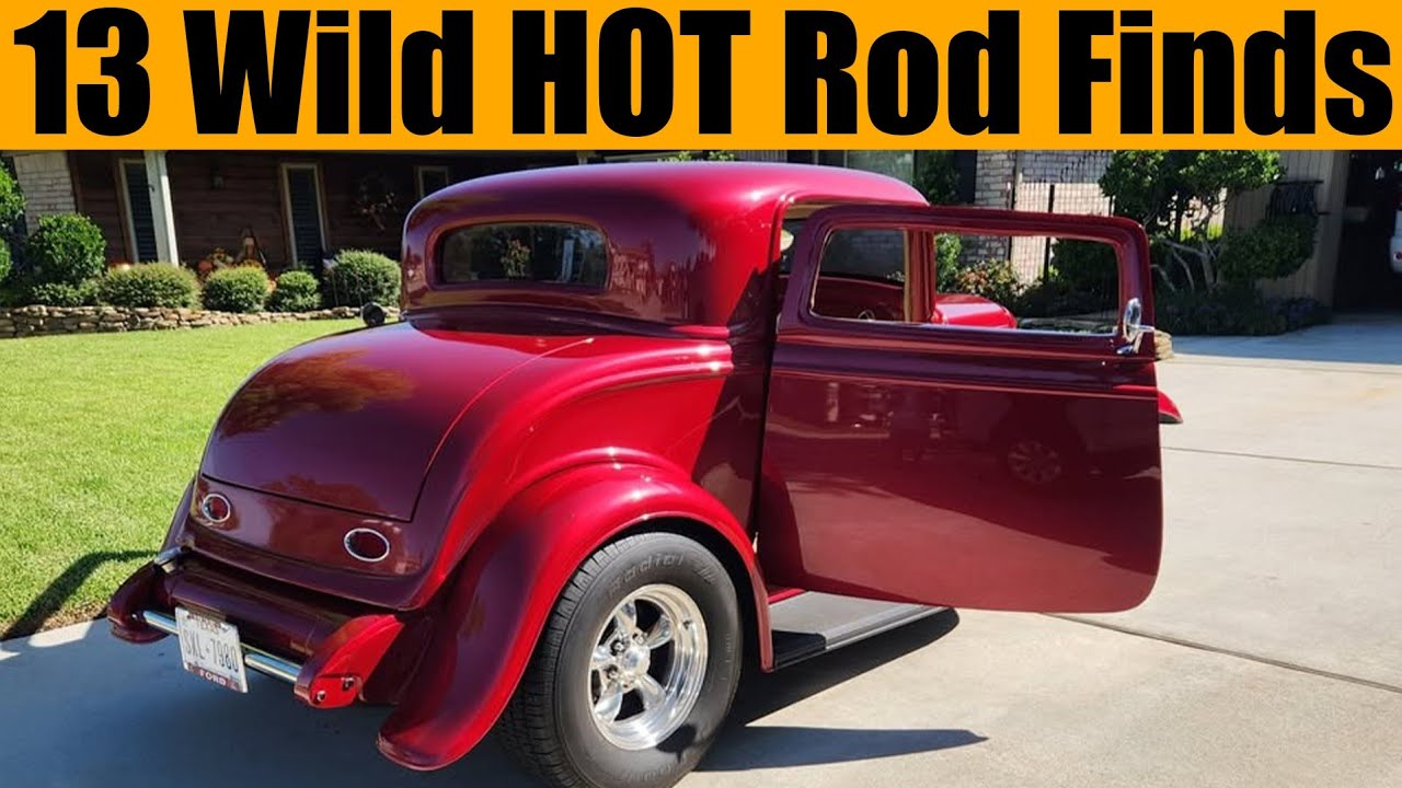 13 крутых хот-родов на продажу в США 🇺🇸 | Предложения по Ford 3-Window, Roadster, Model T, Chevy ...