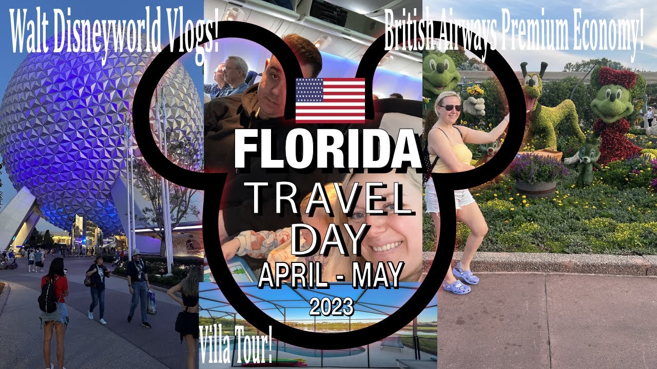 TRAVEL DAY TO ORLANDO, FLORIDA APRIL 2023 | DISNEY WORLD | PREMIUM ECONOMY |  LUCYSLOOP | Vlog #1