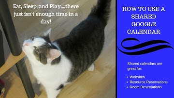 How to Use a Shared Google Calendar
