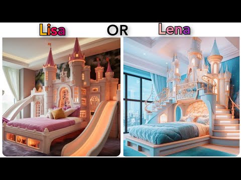 Lisa or lena|| Houses,rooms,kitchen,home appliances and many more || #lisaorlena #wouldyourather