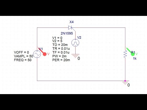 Half Wave Controlled Rectifier (SCR/Thyristor) | Bangla | Pspice ...