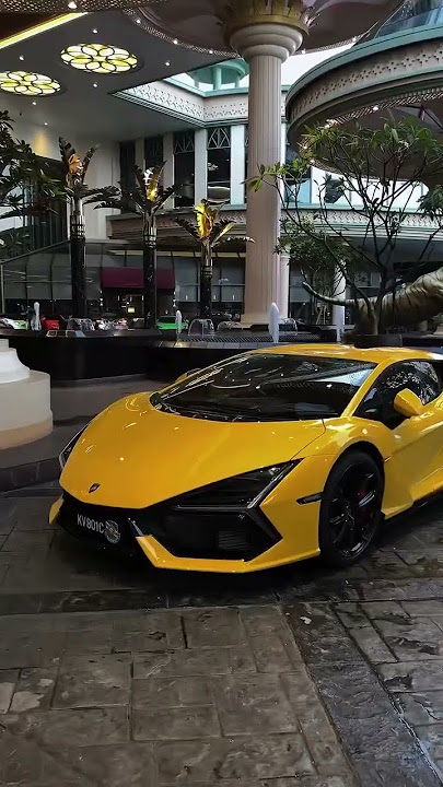 Yellow Revuelto and its predecessor at the end👀💛#lamborghini#revuelto#cars #supercars#supercarsdaily