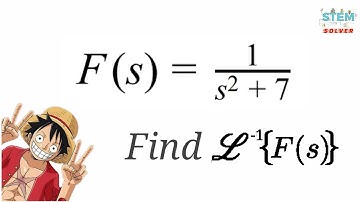 Find Inverse Laplace Transform of 1/(s^2 + 7) | DE