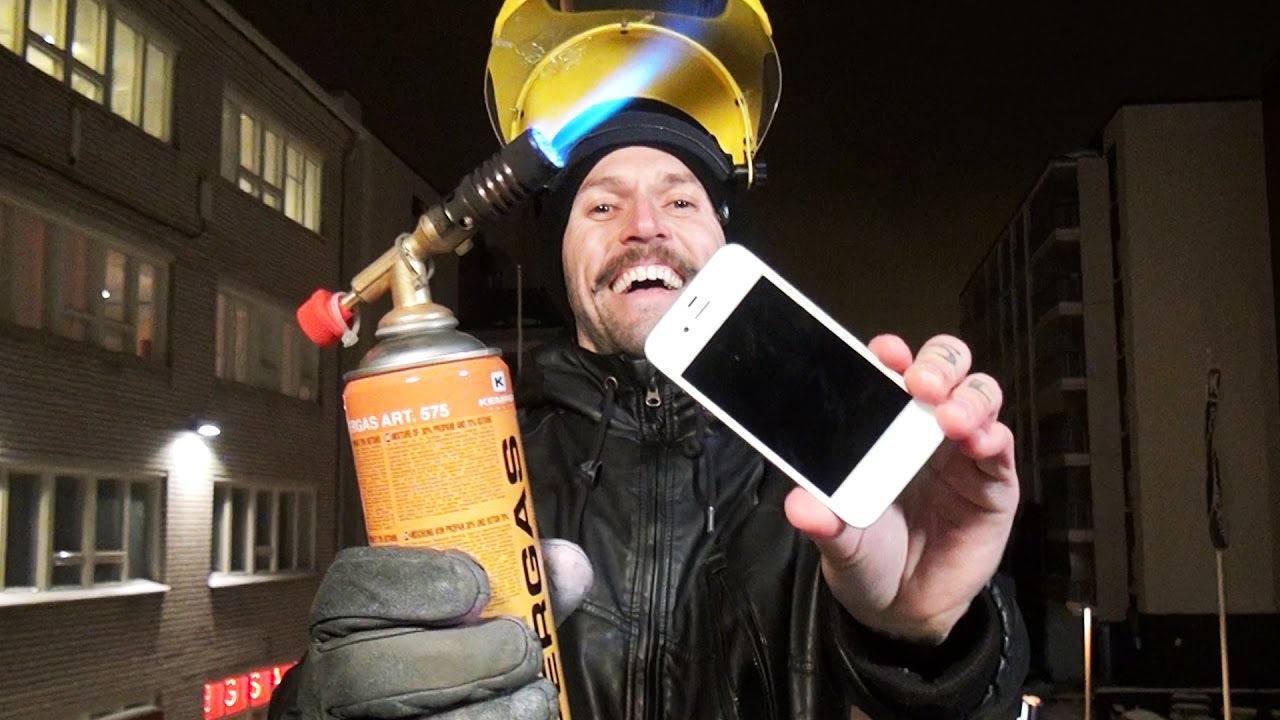 iPhone vs Blow Torch!