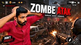 ZOMBE ATAK 😱🔥 | Zombie Shooting Game | Insane Zombie Attack Gameplay screenshot 1