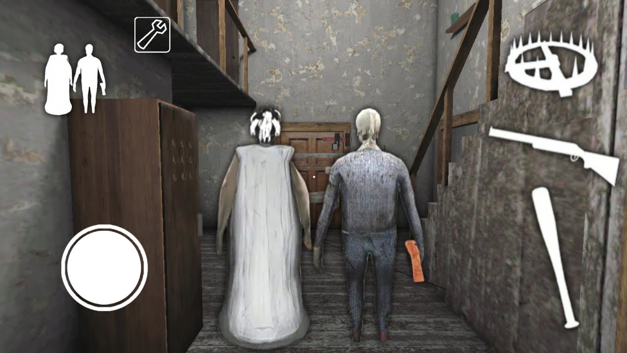 Playing As Granny And Grandpa In Granny's House | Sewer Escape Full ...