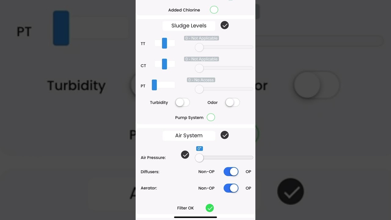 Sludge Levels - ARTIC PRO