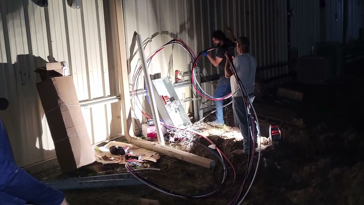 400 amp service install