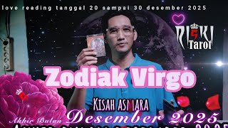 Asmara zodiak Virgo akhir bulan Desember 2025 di chanel riski tarot
