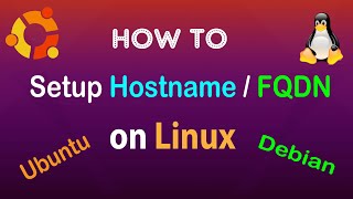 How to Change Hostname on Ubuntu Debian CentOS RHEL Linux Desktop/Server