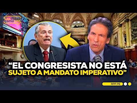 Complaint filed against Rospigliosi and disqualification requested: Segundo Tapia speaks out