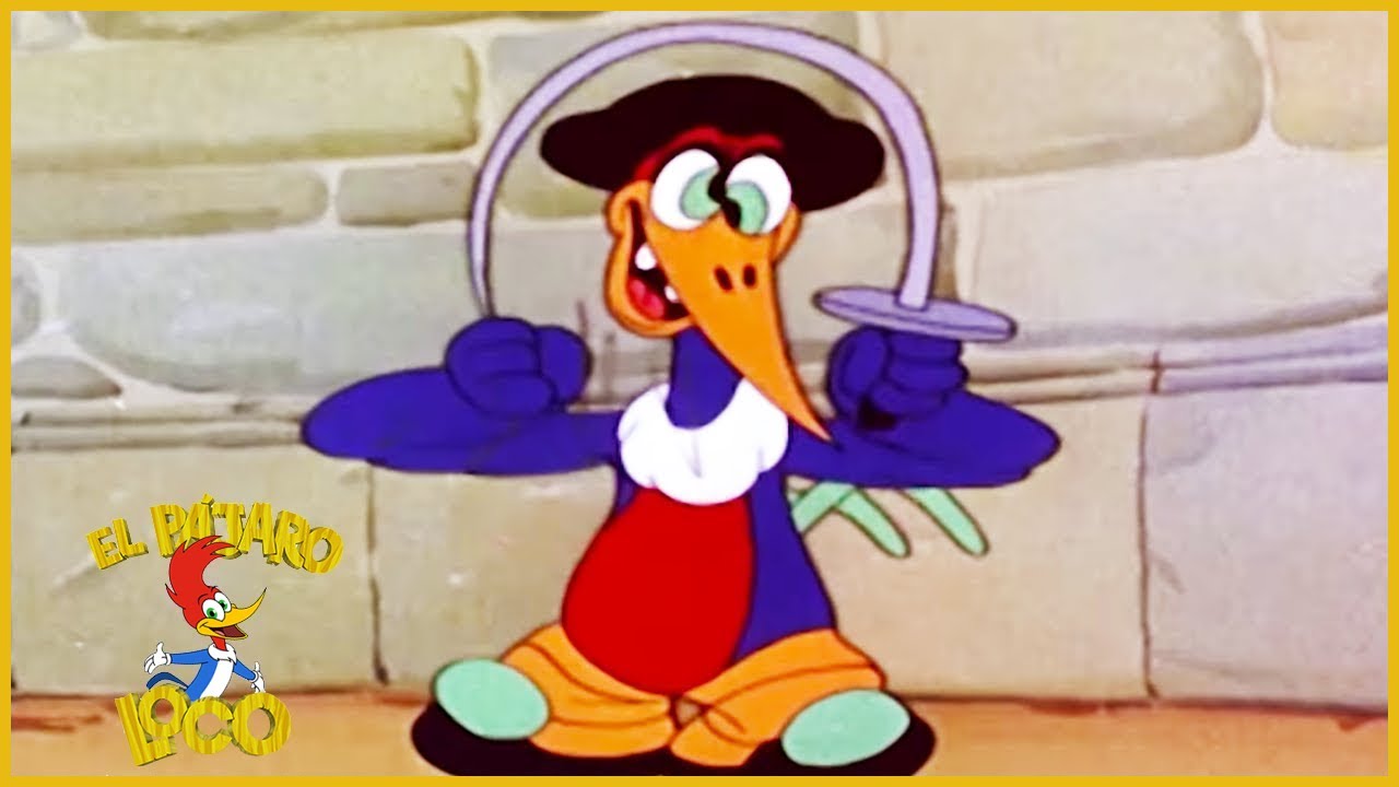 Imagorama - •EL SHOW DEL PÁJARO LOCO (1957-1958) Revoltoso y alocado pájaro  carpintero con la risa más famosa de los dibujos animados Creado por Walter  Lantz en 1940 para Universal Aventuras disparatadas