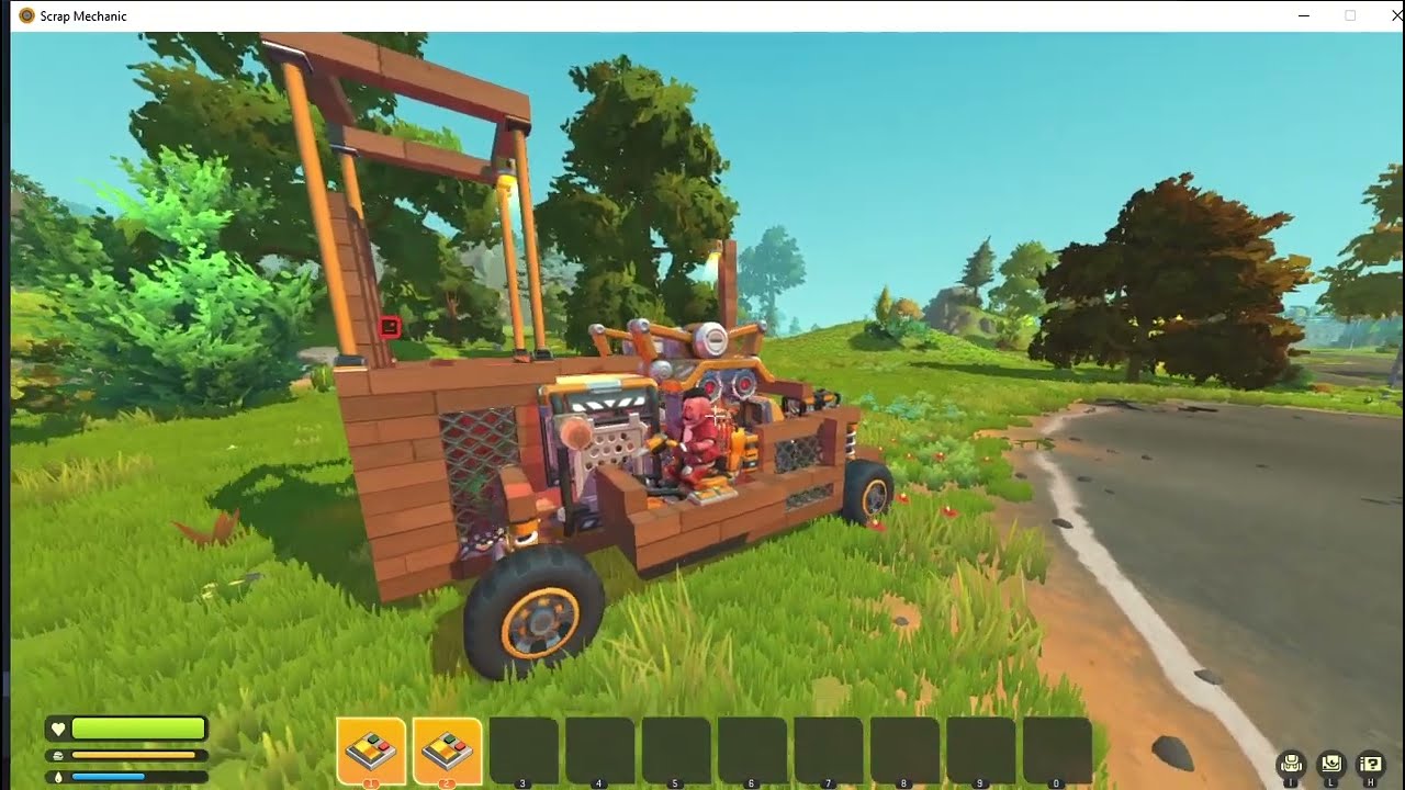 [SHOWCASE] Simple Tree Chopper in Scrap Mechanic 