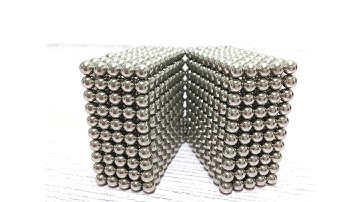 Playing with 1000 mini magnetic balls! Fun with 1000 cube buckyballs!