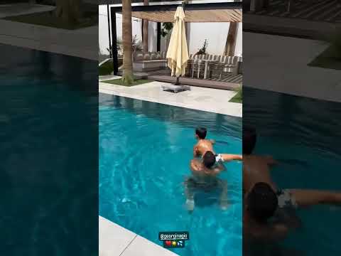      کریستیانو رونالدو و پسرش