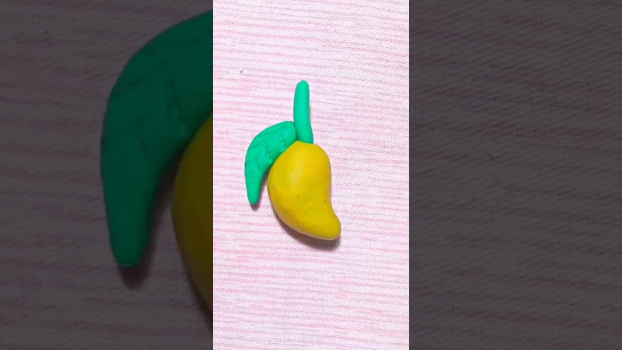 How to make Mango With PolymerClay
